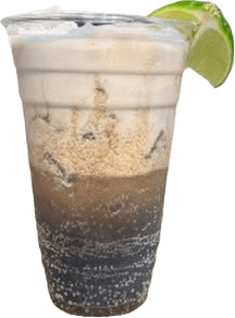 East 6th: Dr Pepper with Vanilla, Coconut cream, Fresh lime